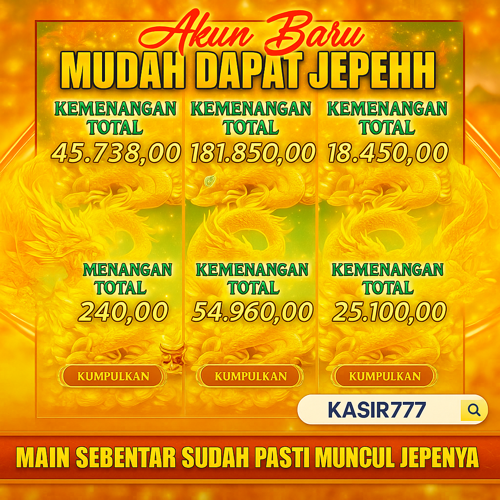 KASIR777: Link Slot 777 Gampang Menang Game Terbaik 2025 image 1